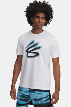 Under Armour Herenshirt Curry Playable Wit / Zwart 3XL