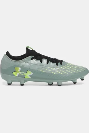Under Armour Unisex voetbalschoenen Magnetico Select 4 FG Silica Groente / Silica Groente / High Vis Geel 44.5