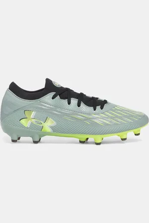 Under Armour Herenvoetbalschoenen Magnetico Pro 4 FG Silica Groente / Silica Groente / High Vis Geel 44