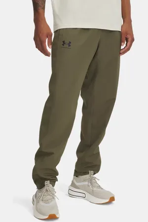 Under Armour Herenbroek Rival Woven Windbreaker Marine OD Groente / Marine OD Groente / Zwart L