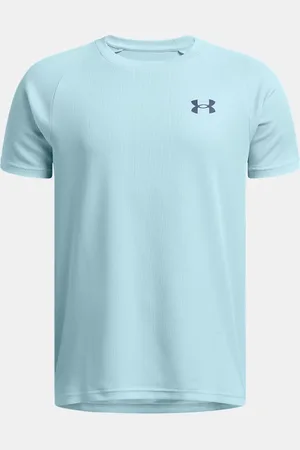 Under Armour Jongensshirt Tech™ 2.0 Textured met korte mouwen Stream / Midnight Marineblauw YLG (149 - 160 cm)