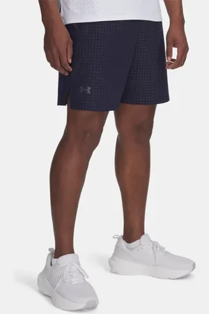 Under Armour Herenshorts Launch Pro 18 cm Midnight Marineblauw / Stream / Reflecterend 3XL