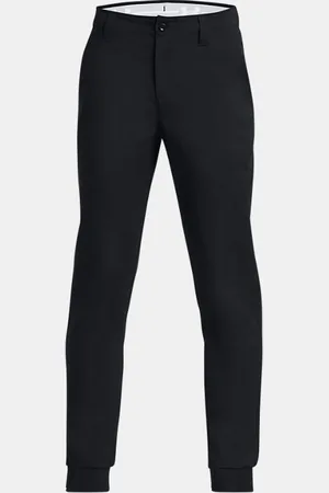 Under Armour Jongensjoggingbroek Matchplay Zwart / Halo Grijs YLG (149 - 160 cm)