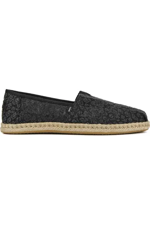 Toms espadrilles dames online zwart