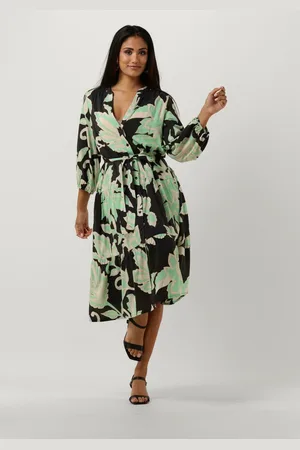 Summum Woman Midi Jurk Dames Dress Floral Print