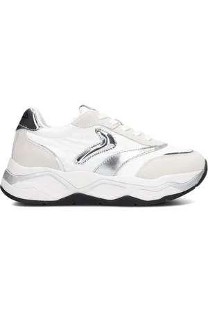 Voile blanche Lage Sneakers Dames Club108
