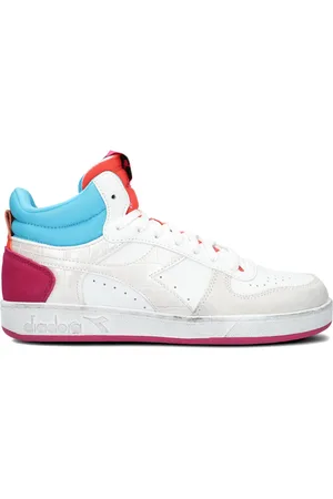 Diadora Hoge Sneakers Dames Magic Basket Demi Croco Woman