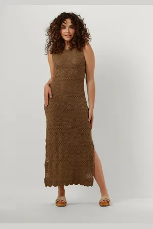 Second Female Midi Jurk Dames Mutio Knit Dress