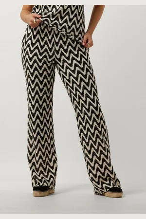 Summum Woman Pantalon Dames Pants Zig Zag Crochet
