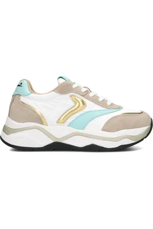Voile blanche Lage Sneakers Dames Club108