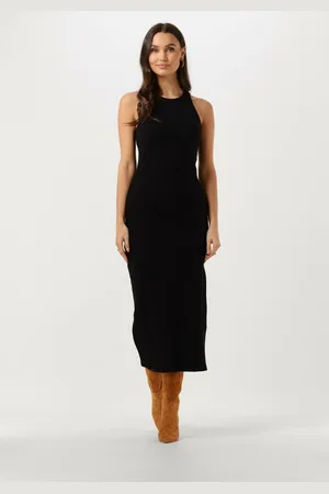 Gestuz Midi Jurk Dames Drewgz Sl Long Dress Noos