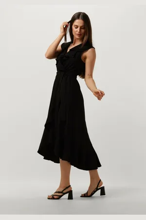 Access Midi Jurk Dames Sleeveless Dress With Ruffles