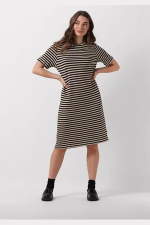 penn ink Midi Jurk Dames Dress Stripe
