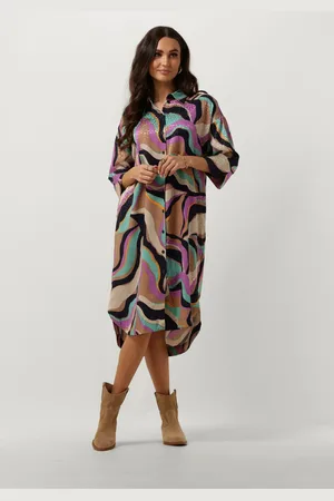 Mos Mosh Midi Jurk Dames Ceri Onda Dress