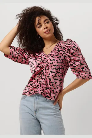Co&apos;Couture Blouse Dames Flashy Heart Drape Blouse