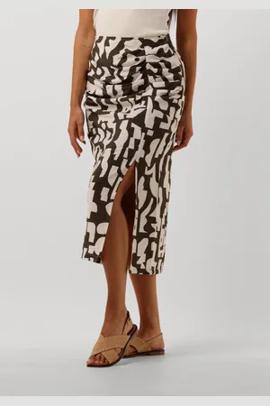 Dante 6 Midirok Dames Print Smock Rok