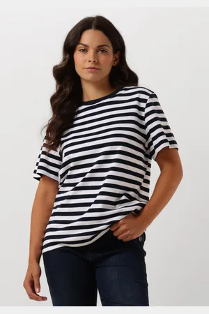 Summum Woman T-Shirt Dames Short Sleeve Top Classic Cotton Tee