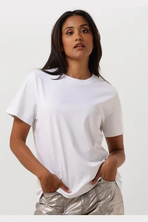 Summum Woman T-Shirt Dames Short Sleeve Top Classic Cotton Tee
