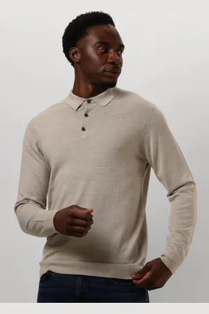 Profuomo Polo Heren Polo Long Sleeve