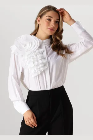 Copenhagen Muse Blouse Dames Cmmpleat-frill-shirt