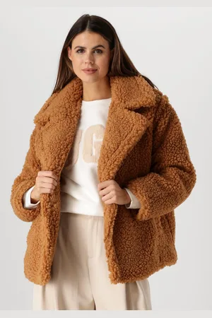 UGG Teddy Jas Dames Gertrude Short Teddy Coat