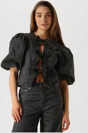 Co&apos;Couture Blouse Dames Zebra Bow Blouse