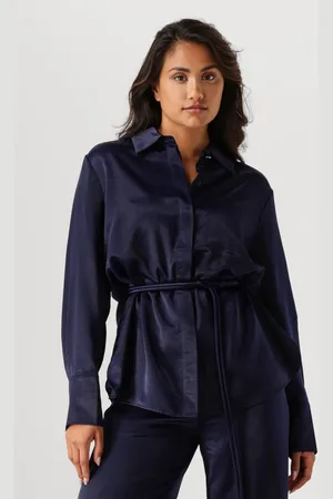 Dante 6 Blouse Dames Joni Belted Oversized Shirt