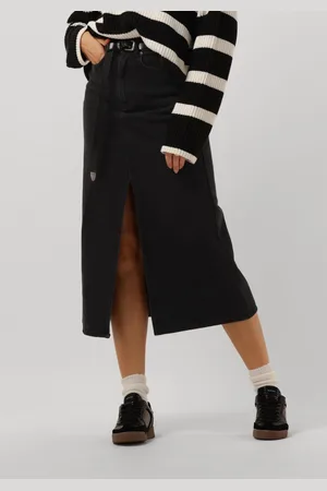 Co&apos;Couture Midirok Dames Vika Slit Demin Skirt