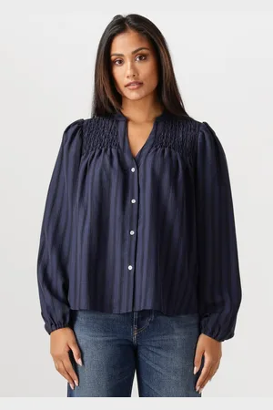Co&apos;Couture Blouse Dames Lulu Smock V-shirt