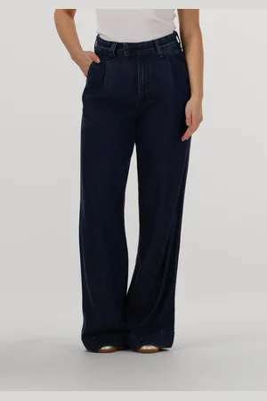 7 for all Mankind Wide Jeans Dames Pleated Trouser Stormy