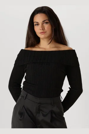 Gestuz Longsleeve Dames Silvigz Rib Ls Off Shoulder