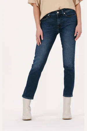 7 for all Mankind Straight Leg Jeans Dames Roxanne Anke