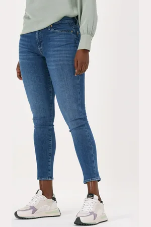 7 for all Mankind Skinny Jeans Dames Hw Skinny Crop