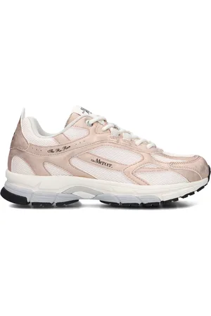Mercer Amsterdam Lage Sneakers Dames The Re-run Metallic