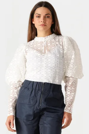 Co&apos;Couture Blouse Dames Elinor Open Back Blouse