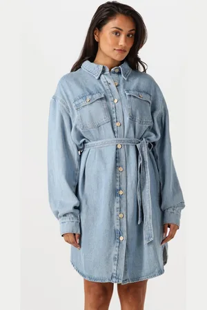 7 for all Mankind Mini Jurk Dames Shirt Dress