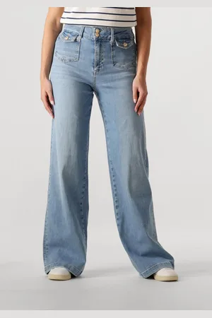 Mos Mosh Straight Leg Jeans Dames Mmcolette Grendel Jeans