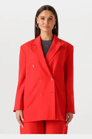 Alix the label Blazer Dames Ladies Woven Oversized Blazer