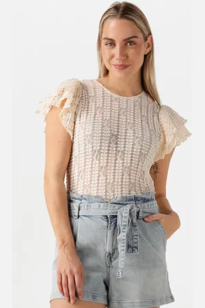 Dante 6 Top Dames Marlowe Lace Volant Top