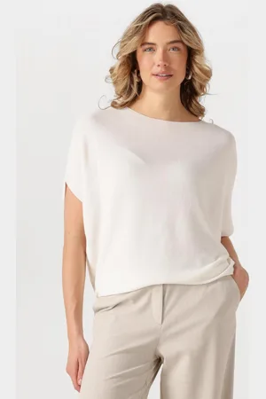 Summum Woman Top Dames Oversized Knitted Top Viscose Blend Knit