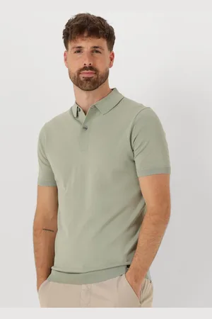 Genti T-Shirt Heren Polo Button Ss K2046-1260