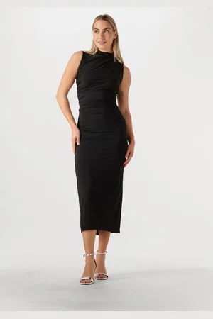 Rosemunde Maxi Jurk Dames Billie Sl Long Drape Dress