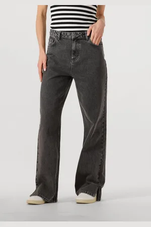 Alix the label Straight Leg Jeans Dames Ladies Woven Relaxed Denim Pants