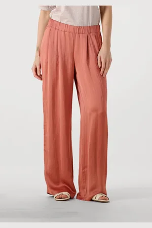 Summum Woman Wijde Broek Dames Trousers Heavy Silky Touch