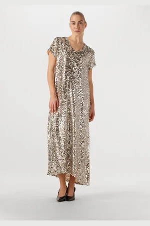 Bruuns Bazaar Midi Jurk Dames Biara Dress