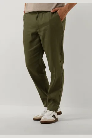 PLAIN Chino Heren Theo Pl Linen