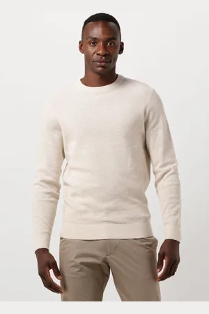 Profuomo Trui Heren Structure Crew Neck