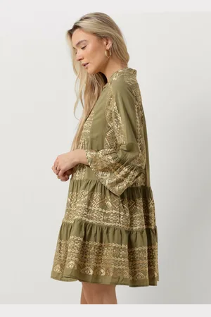 Greek Archaic Kori Mini Jurk Dames 330652