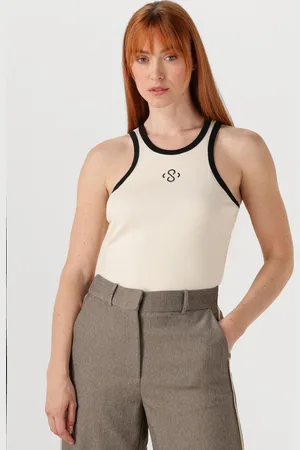 Summum Woman Top Dames Singlet Rib Jersey