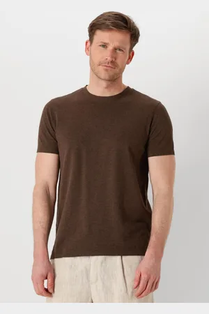 Profuomo T-Shirt Heren T-shirt Crew Neck Ss